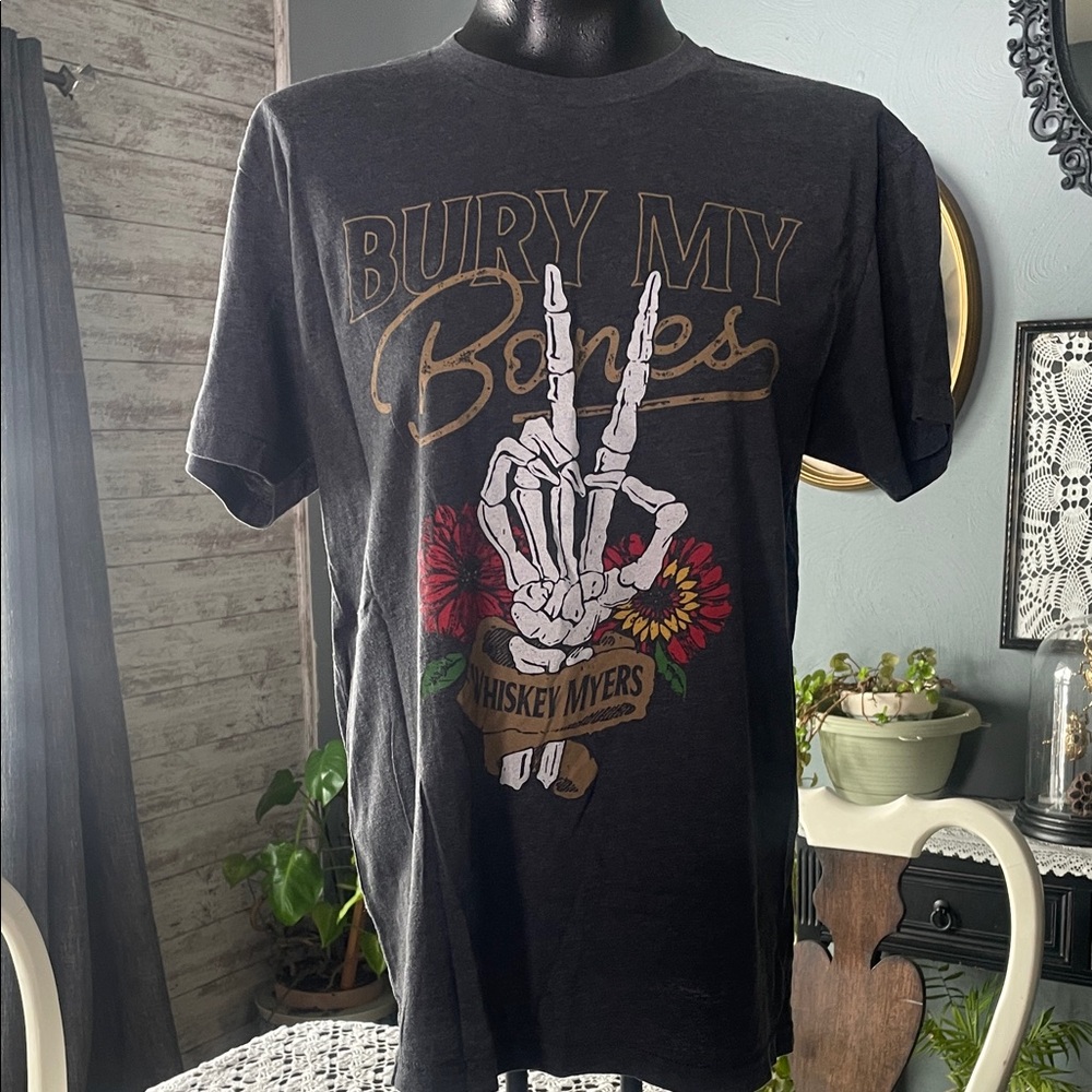 Next Level Apparel Charcoal Graphic Tee